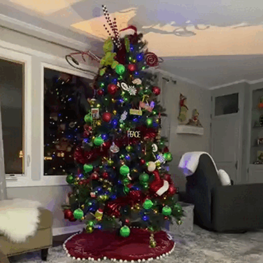 đChristmas Sales 49% OFFđ360° Roatating Artificial Christmas Tree Stand